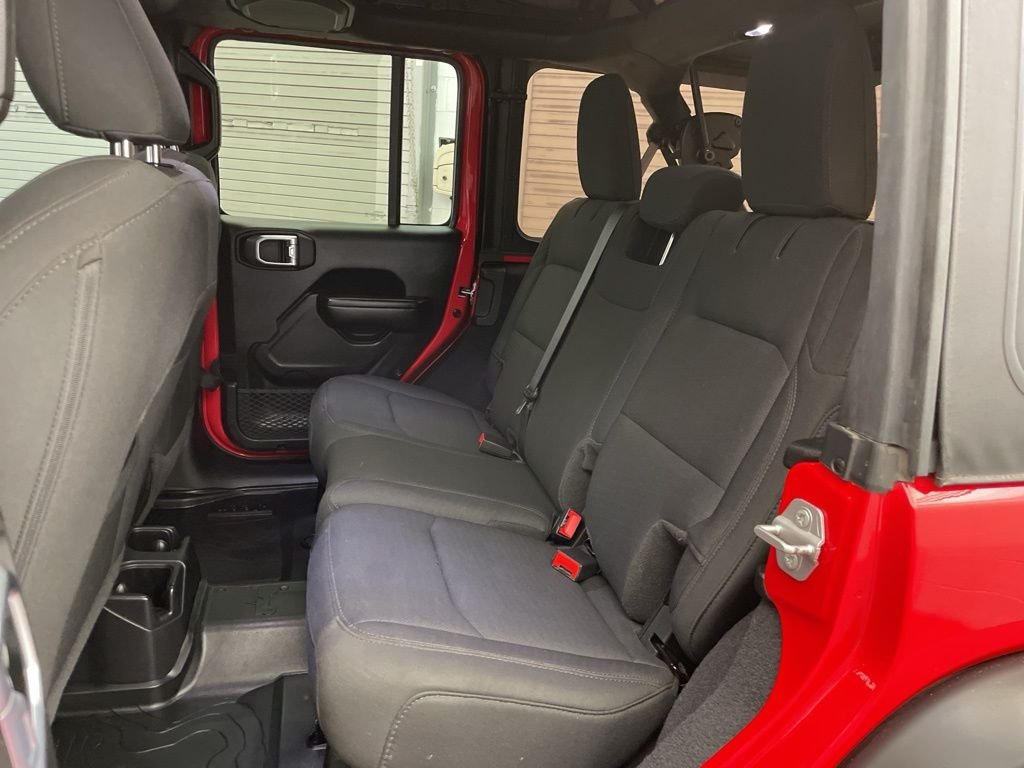 Used 2021 Red Jeep Unlimited Willys image 20