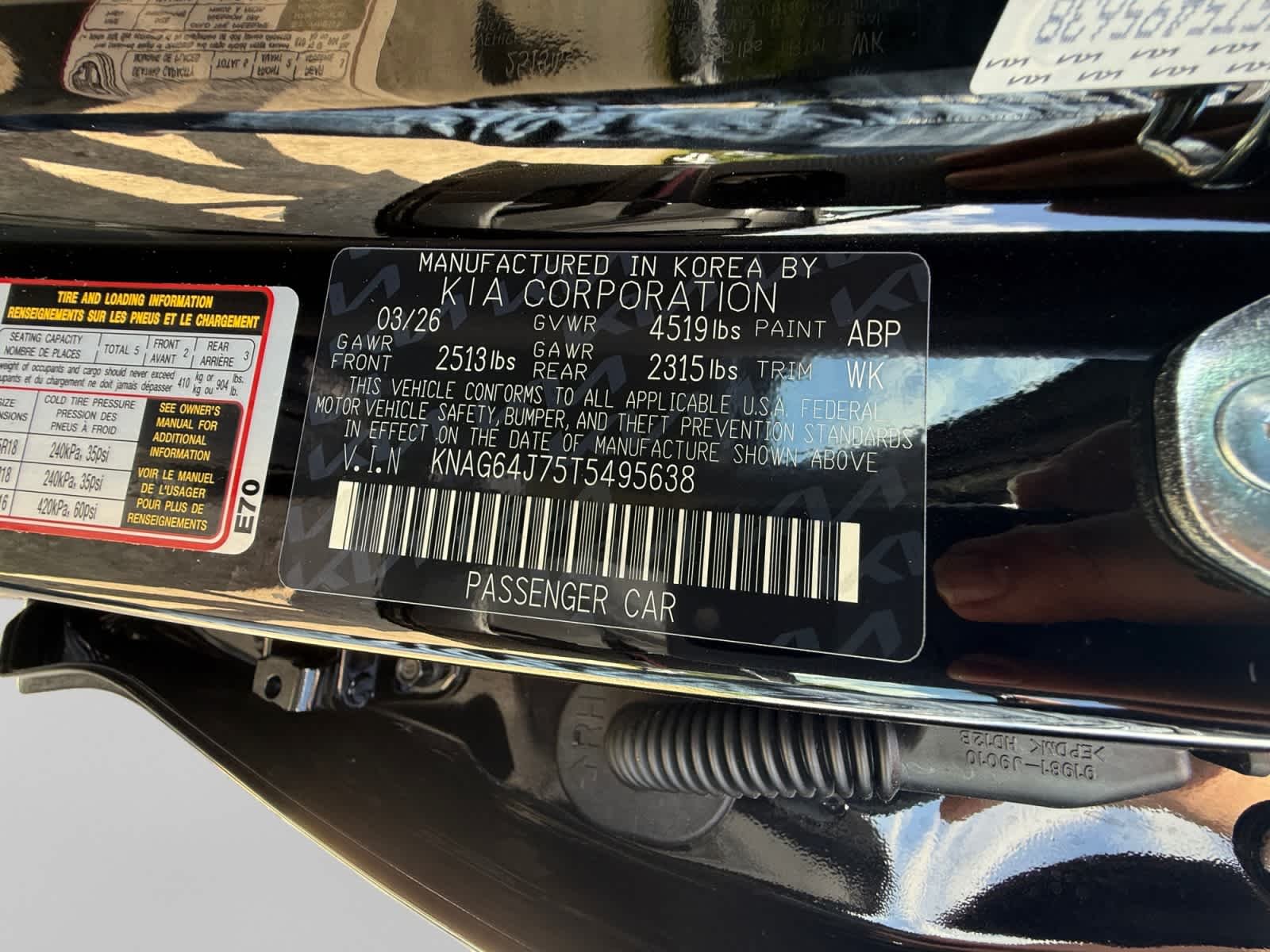 New 2026 Aurora Black Pearl Kia GT-Line image 24
