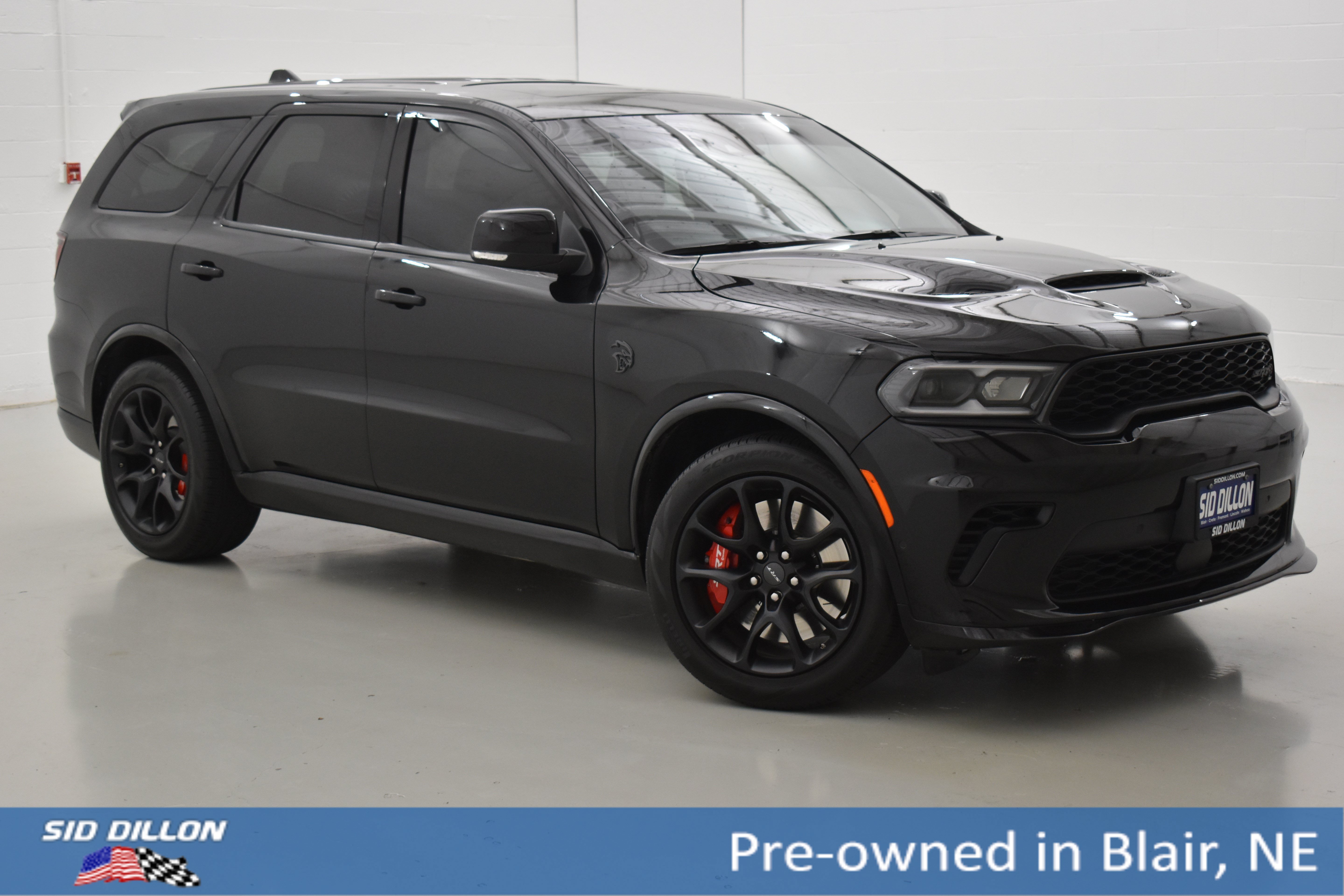 Used 2021 DB Black Clearcoat Dodge SRT Hellcat image 14