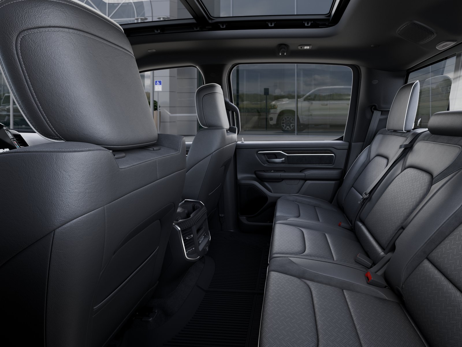 New 2026 Ivory White Tri-Coat Pearl-Coat Exterior Paint RAM Laramie image 40