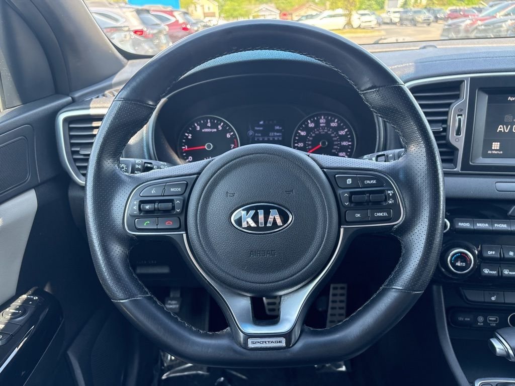 Used 2018 Blue Kia EX image 14