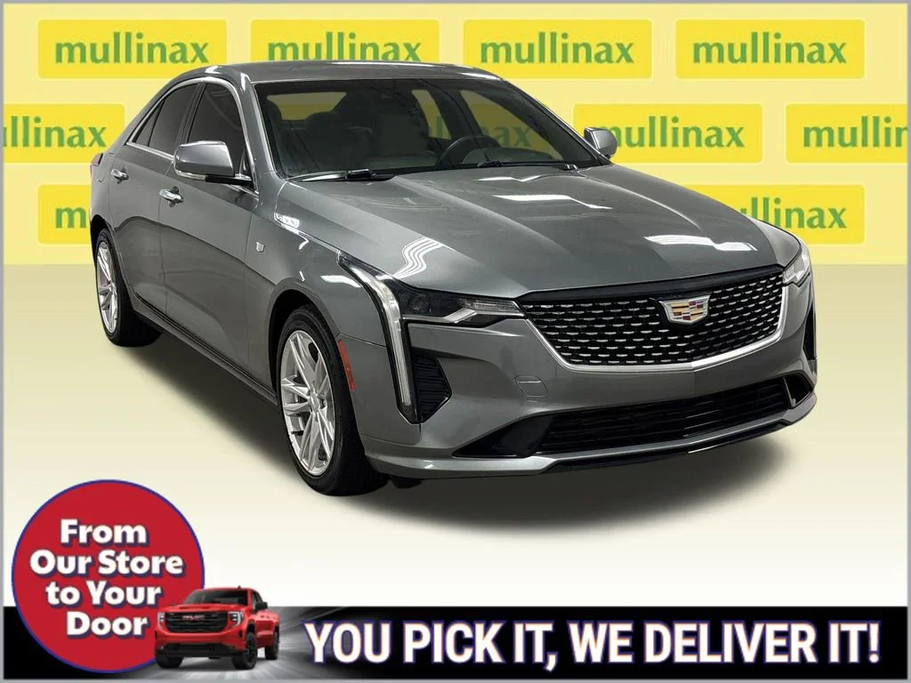 Used 2021 SATIN STEEL METALLIC Cadillac Luxury image 2