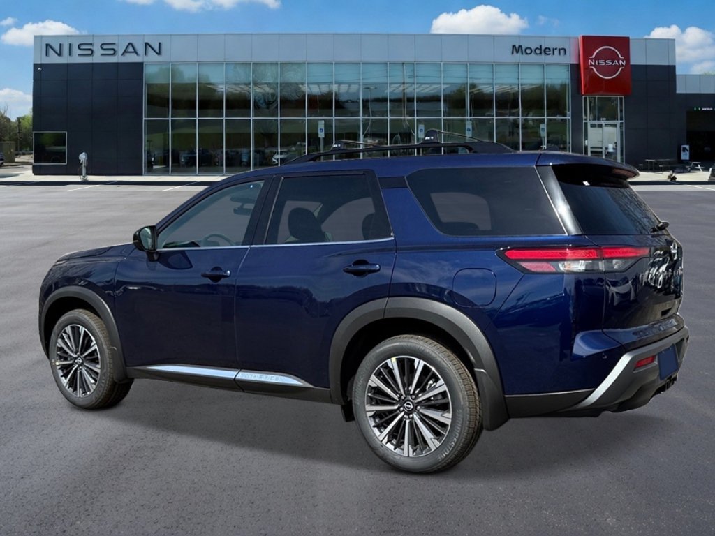 New 2026 Deep Ocean Blue Pearl Nissan Platinum image 3