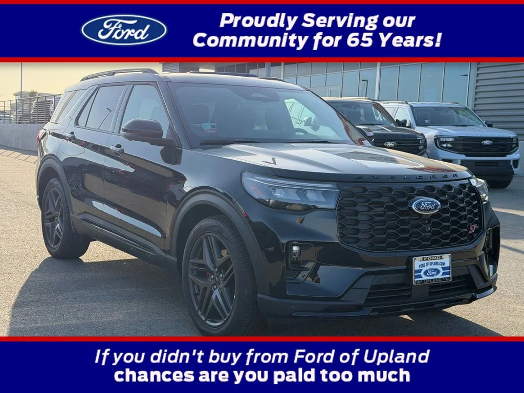New 2026 Agate Black Metallic Ford ST image 1