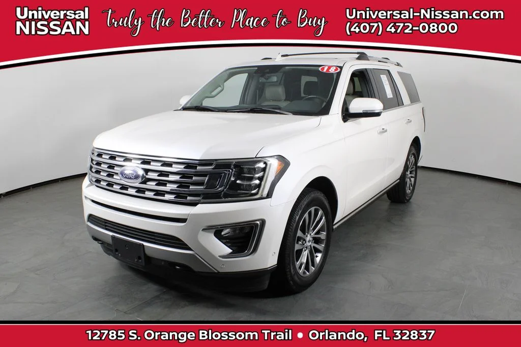Used 2018 White Ford Limited image 1