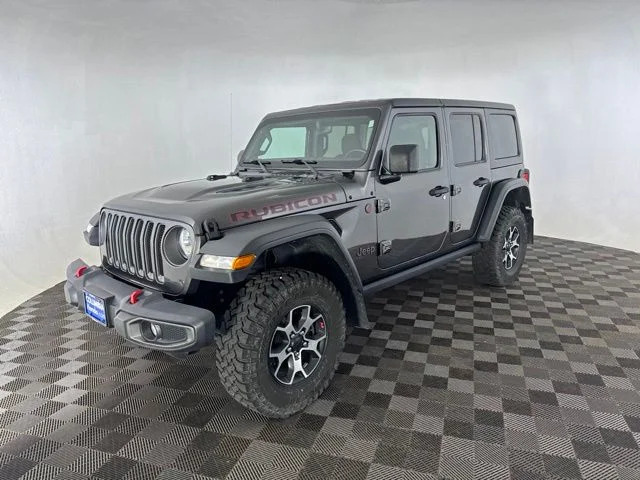 Used 2020 Gray Jeep Unlimited Rubicon image 4