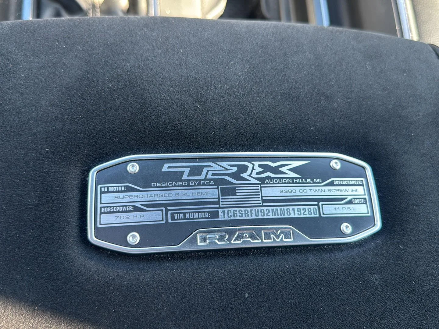 Used 2021 Bright White Clearcoat Ram TRX image 22