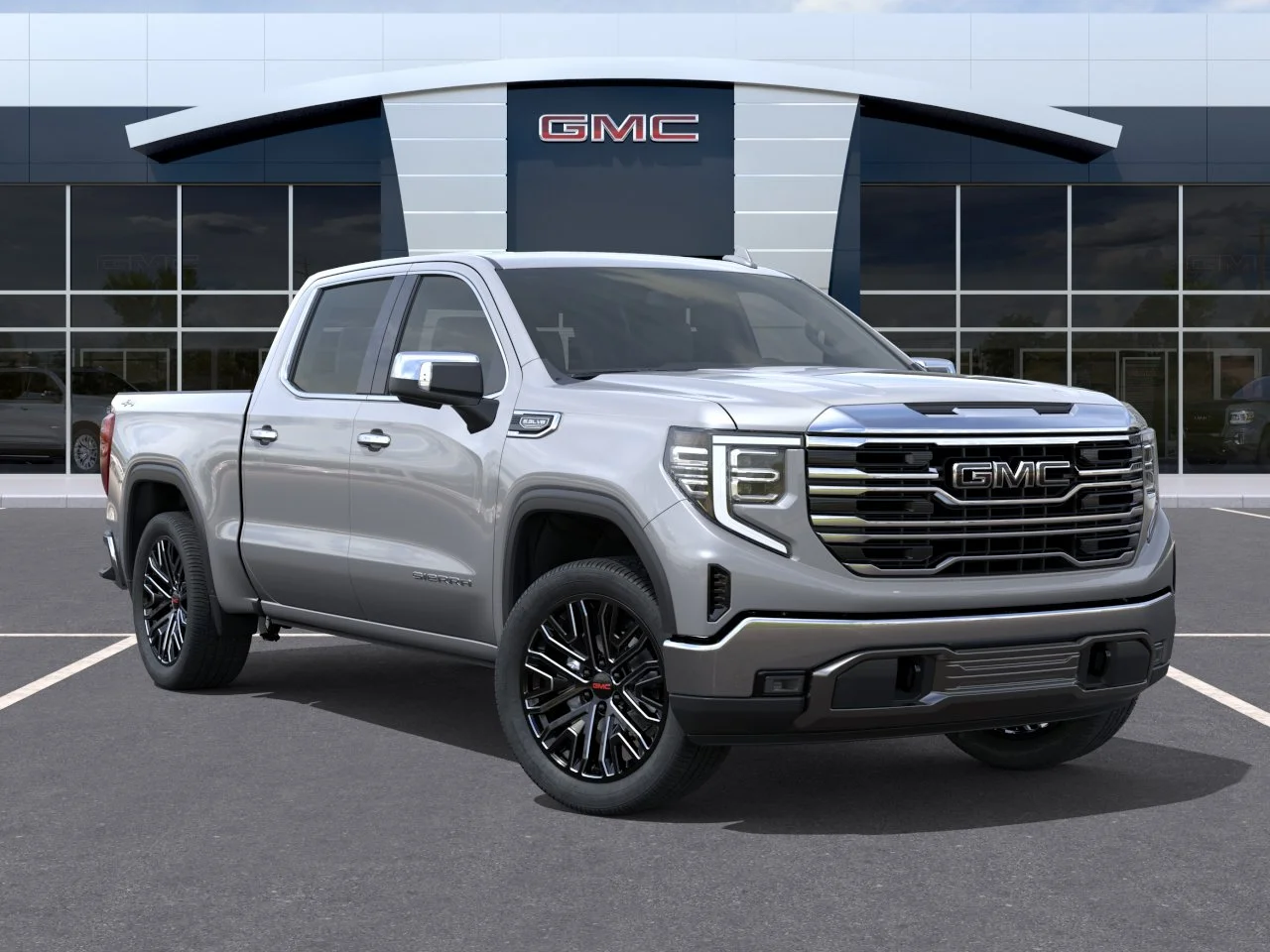 New 2026 Sterling Metallic GMC SLT image 7