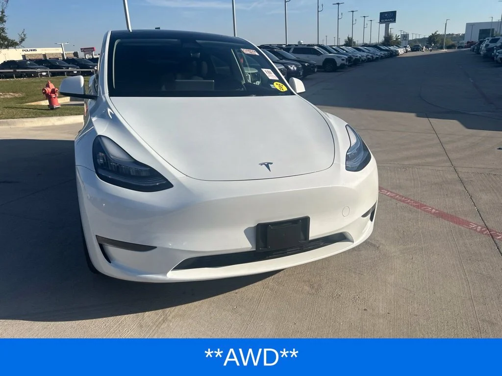 Used 2023 Tesla Model Y Long Range with VIN 7SAYGDEE0PA108429 for sale in Fort Worth, TX