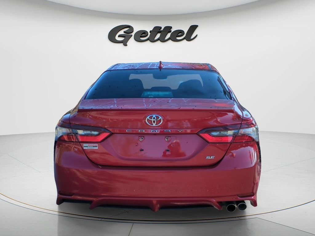 Used 2021 Red Toyota SE image 5