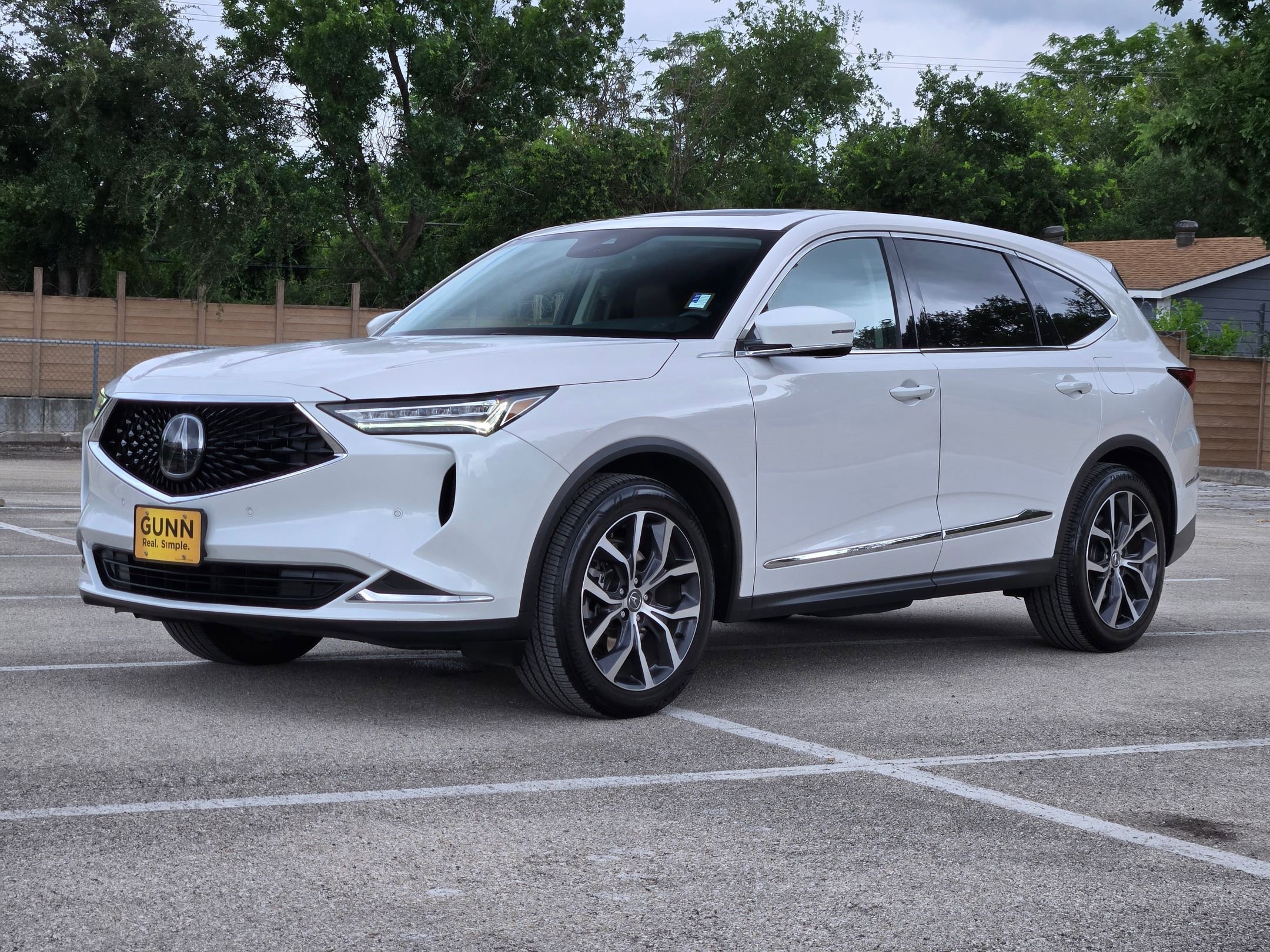 Used 2023 Platinum White Pearl Acura w/Technology Package image 8