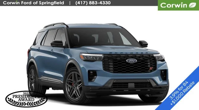 New 2026 Vapor Blue Metallic Ford ST image 6