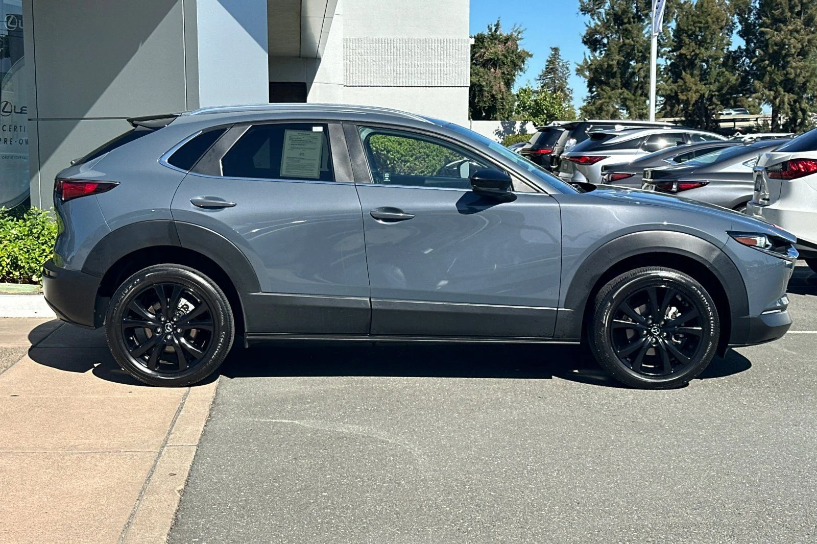 Used 2025 Gray Metallic Mazda 2.5 S Carbon Edition image 3