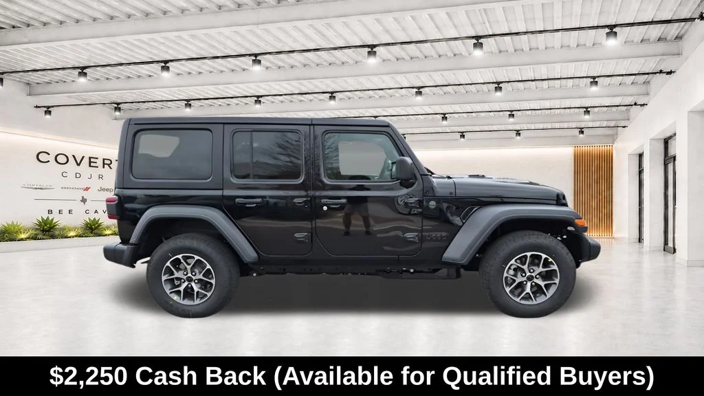New 2026 Black Jeep Sport S image 14