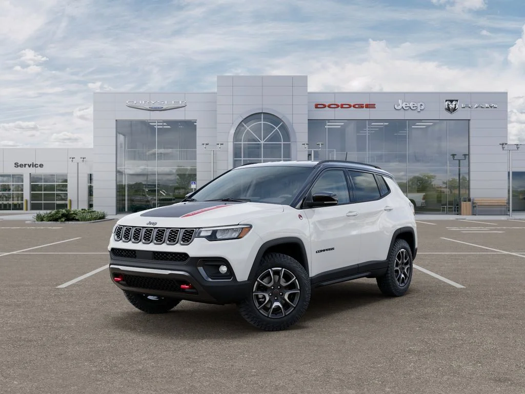 New 2026 White Jeep Trailhawk image 1