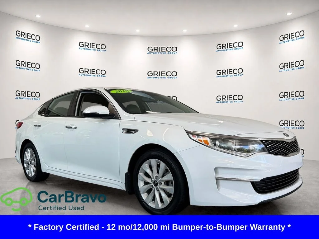 Used 2018 White Kia EX image 1