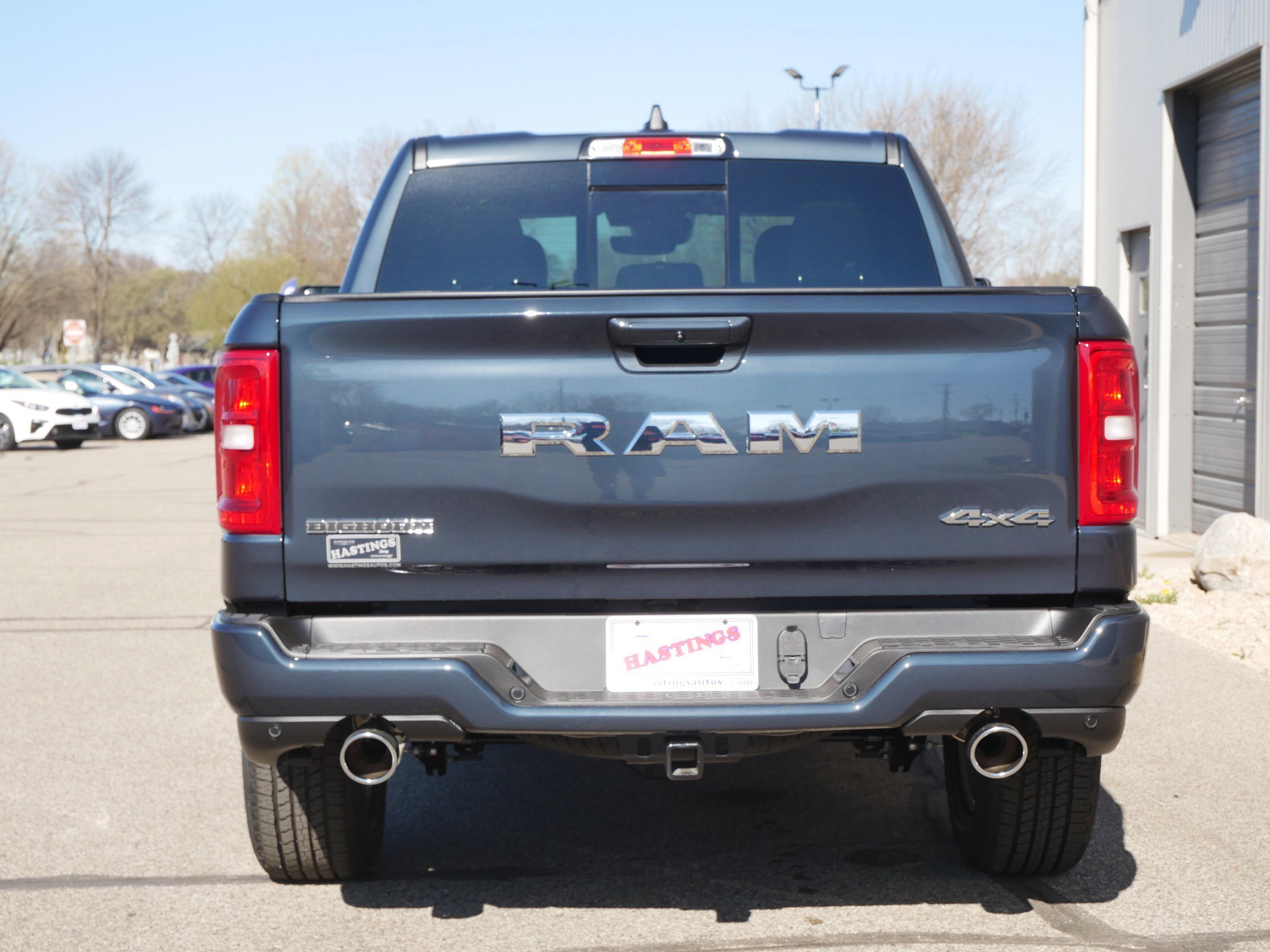 New 2026 Forged Blue Metallic Exterior Paint RAM Big Horn image 4