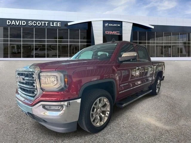 Used 2018 RED QUARTZ TINTCOAT GMC SLT image 4