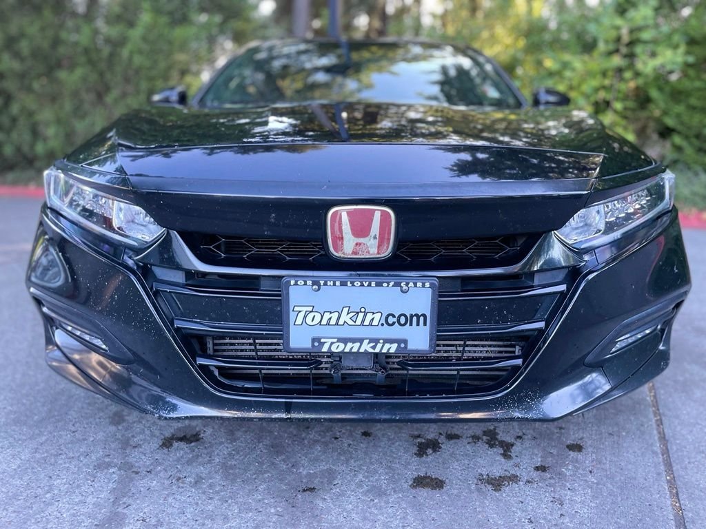 Used 2018 Crystal Black Pearl Honda Sport image 8