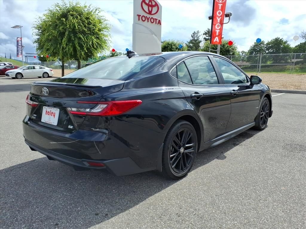 Used 2025 Black Toyota SE image 4