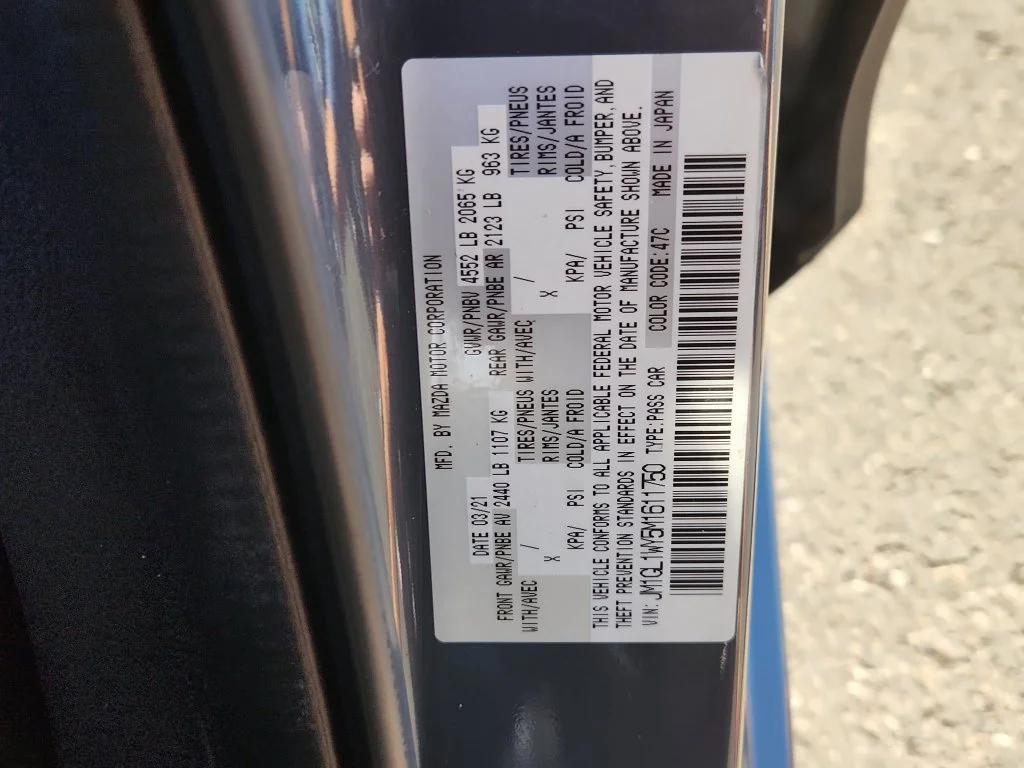 Used 2021 Gray Mazda Carbon Edition image 19