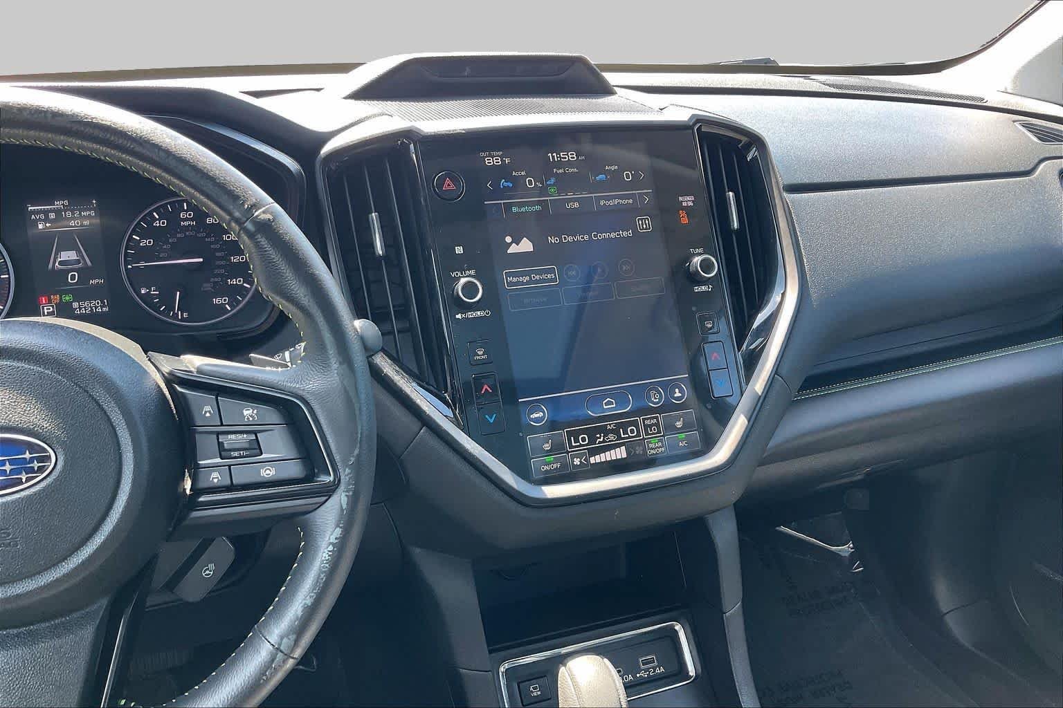 Used 2023 Magnetite Gray Metallic Subaru Onyx Edition Limited image 7