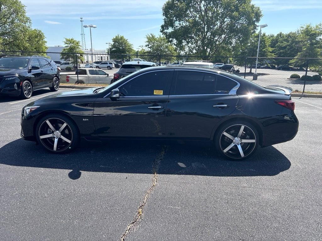 Used 2020 Black INFINITI 3.0t LUXE image 7
