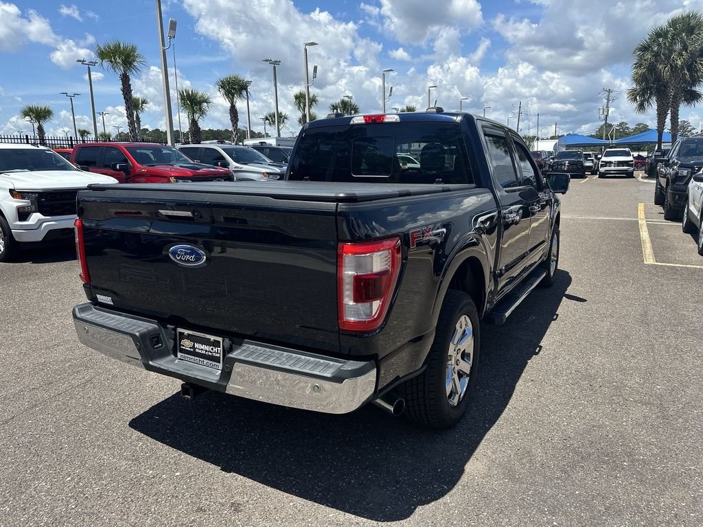 Used 2021 Blue Ford Lariat image 16