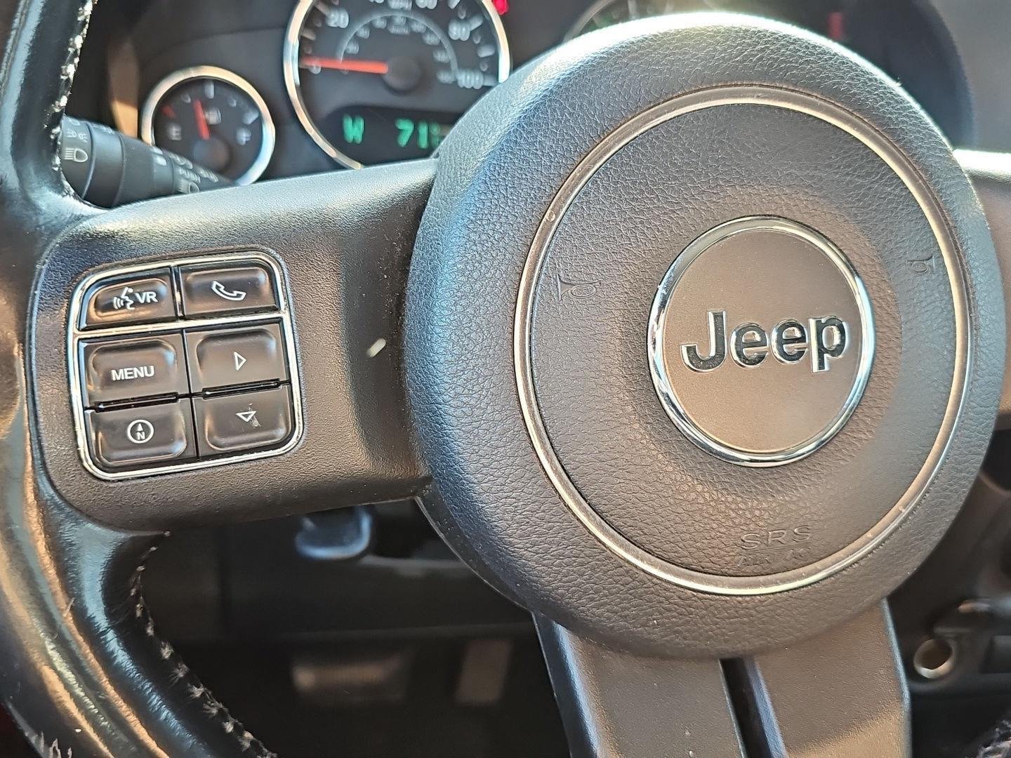 Used 2011 Deep Cherry Red Crystal Pearl Coat Jeep Sport image 16