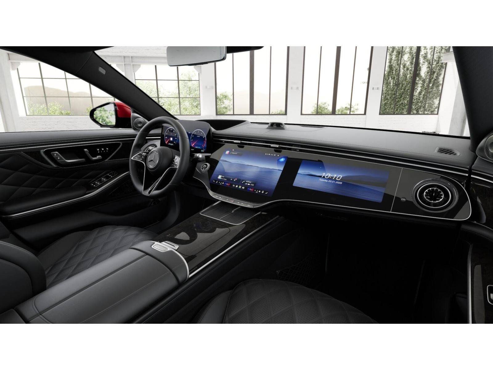 New 2027 MANUFAKTUR Patagonia Red Metallic Mercedes-Benz S 580 image 10
