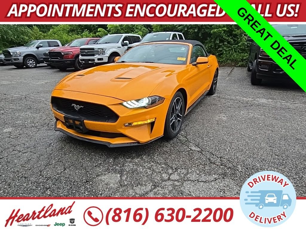 2018 Ford Mustang EcoBoost Convertible Premium's photo