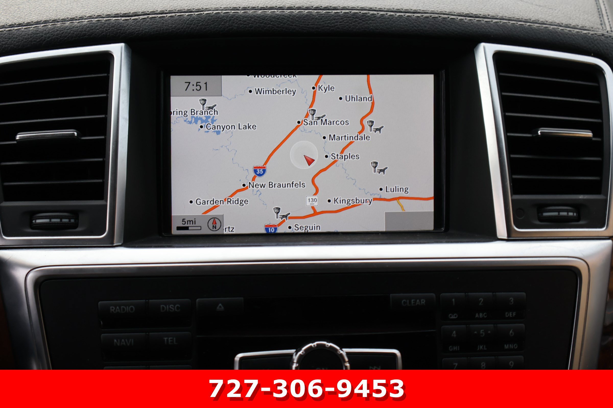 Used 2015 Black Mercedes-Benz GL 550 image 3