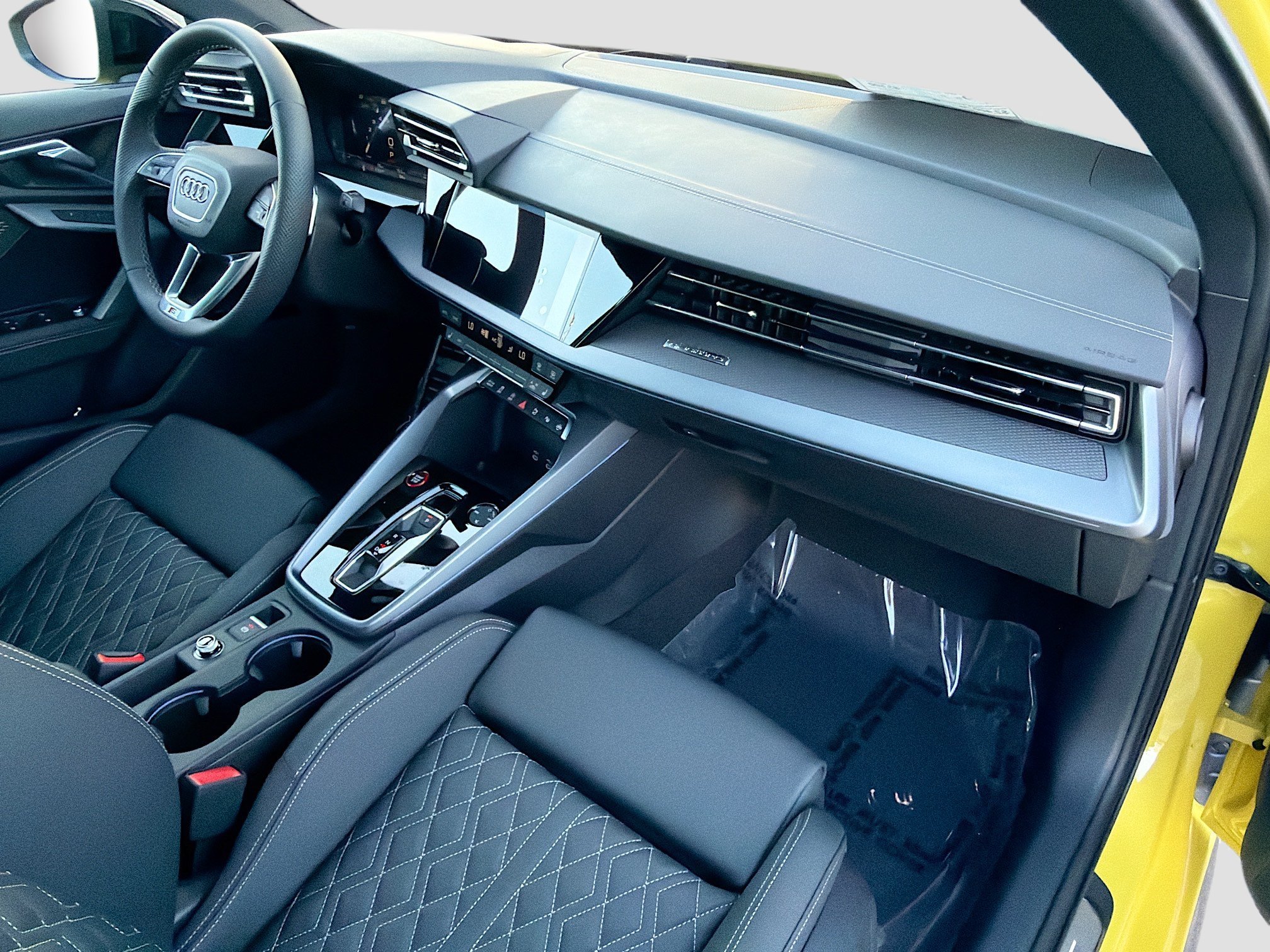 New 2026 Python Yellow Metallic Audi 4DR QTRO 2.0 TFSI image 12