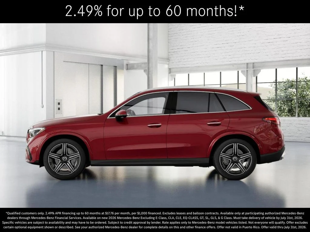 New 2026 MANUFAKTUR Patagonia Red Metallic Mercedes-Benz GLC 300 image 34