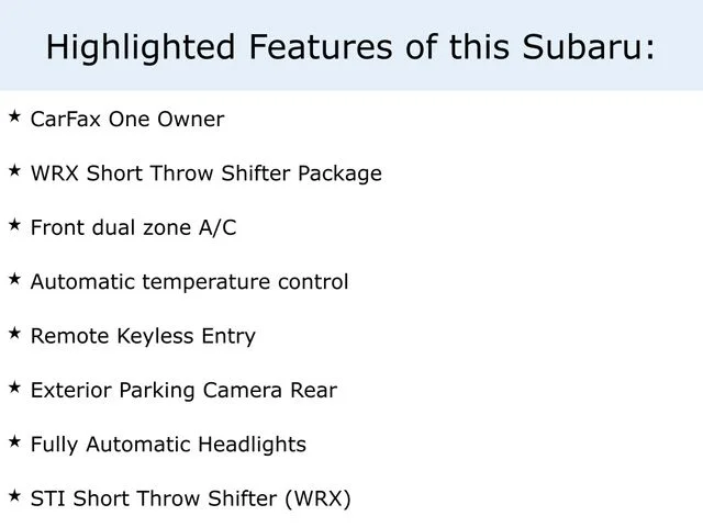 2022 Subaru WRX Premium's photo
