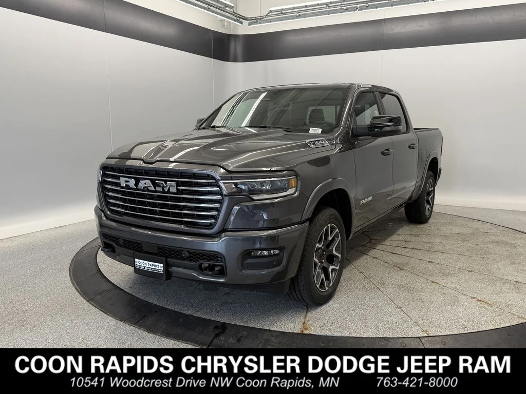 New 2026 Granite Crystal Metallic Clear-Coat Exterior Paint Ram Laramie image 1