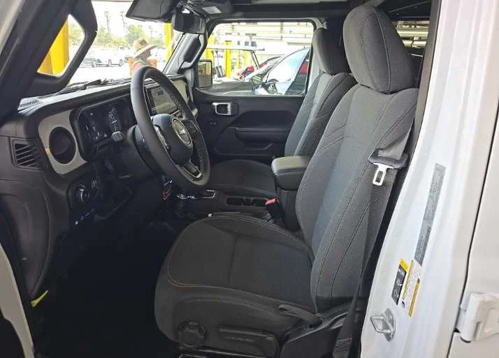 Used 2024 Bright White Clearcoat Jeep Willys image 9