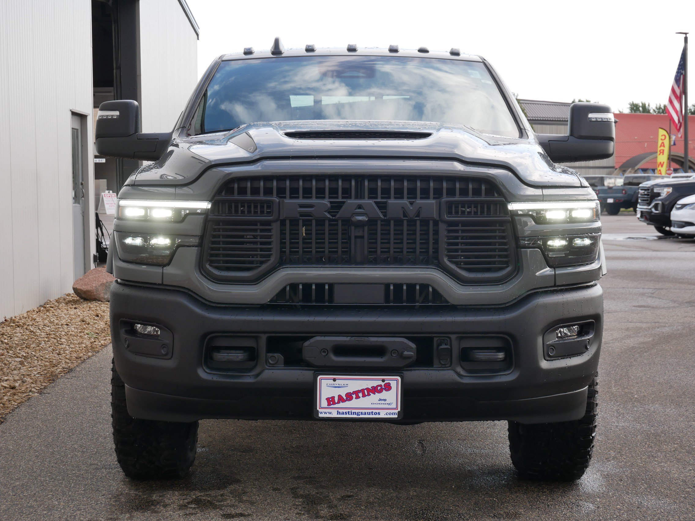 New 2026 Ceramic Gray Clear-Coat Exterior Paint RAM Power Wagon image 5