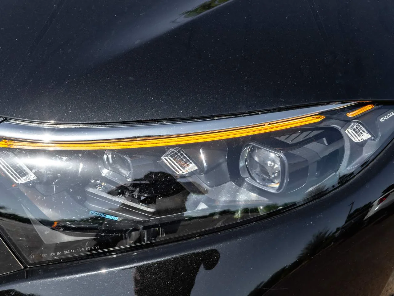 Used 2022 Obsidian Black Metallic Mercedes-Benz AMG® EQS image 35