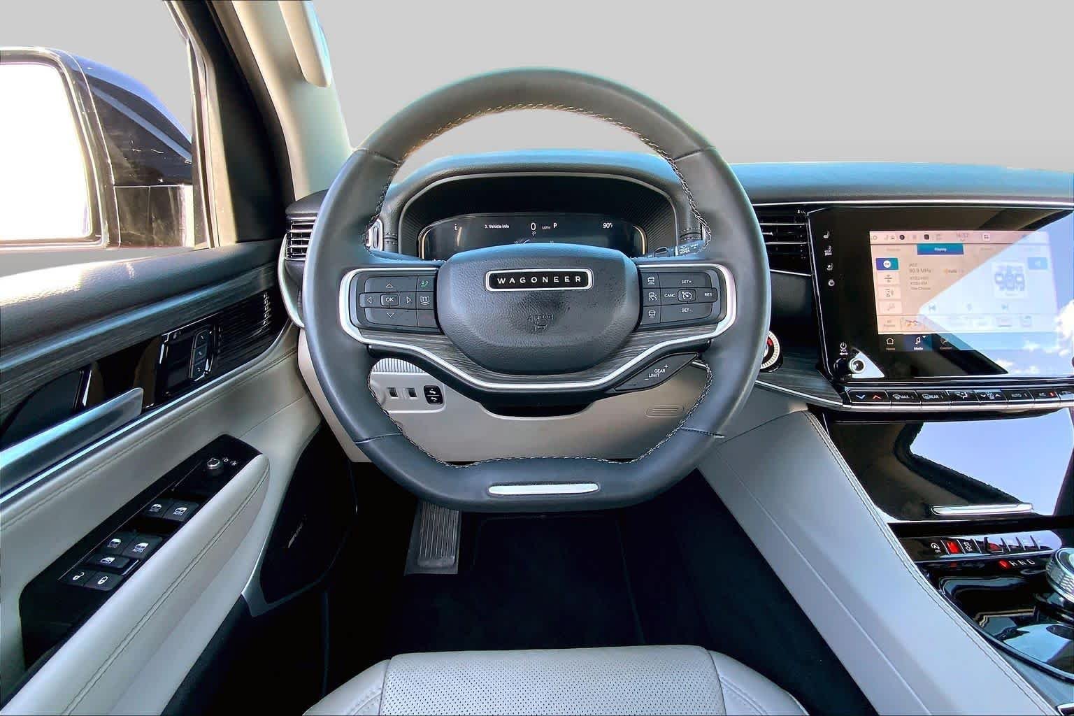 Used 2024 Diamond Black Crystal Pearlcoat Jeep Series II image 6
