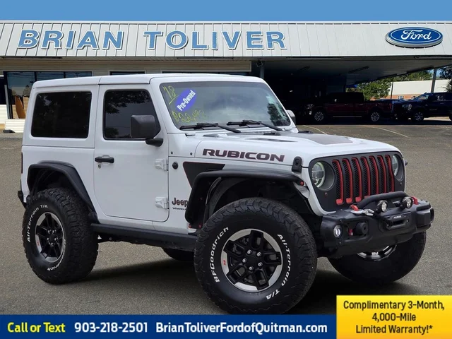2018 Jeep Wrangler Rubicon