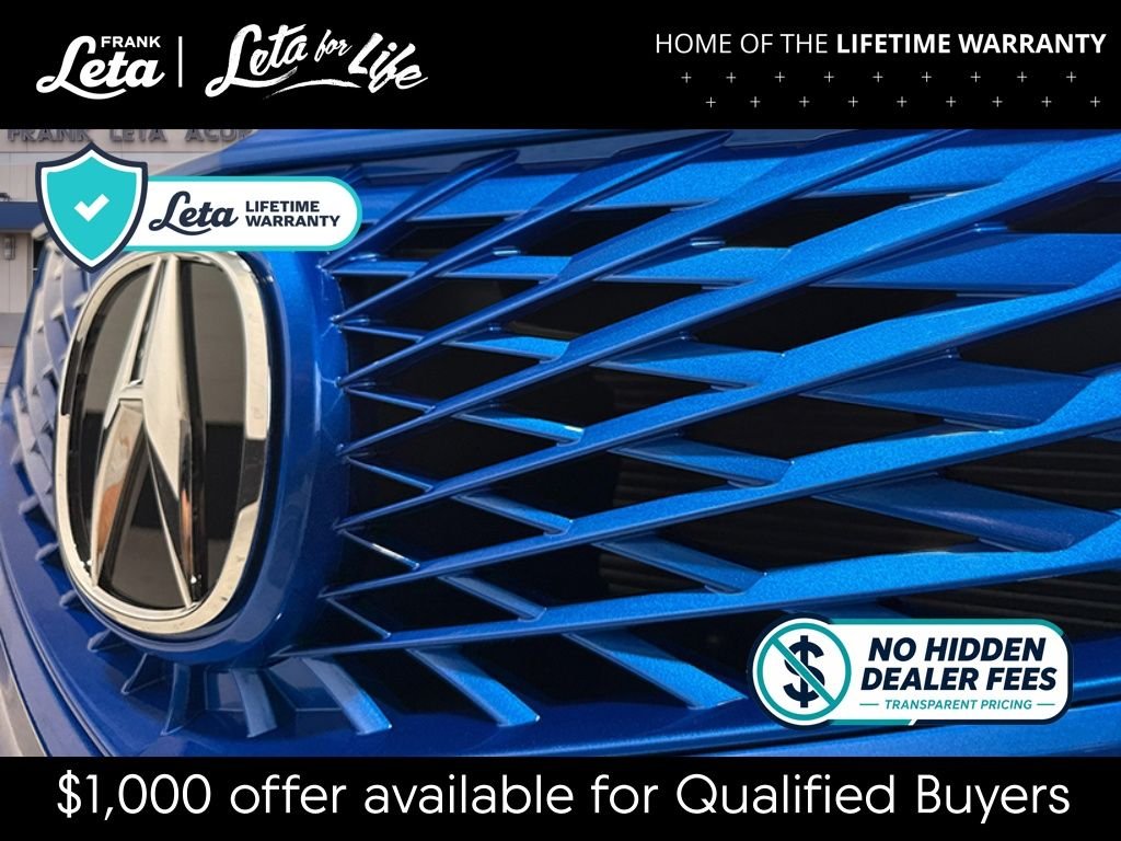 New 2026 Double Apex Blue Pearl Acura w/A-Spec Package image 13
