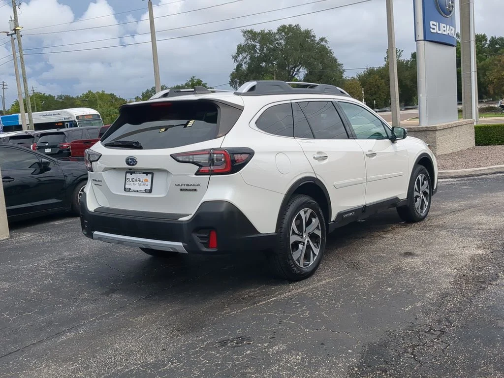 Used 2020 White Subaru Touring image 4