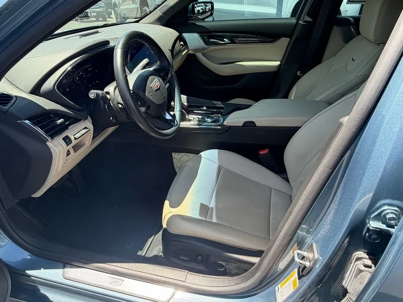 Used 2023 Midnight Steel Metallic Cadillac Premium Luxury image 17