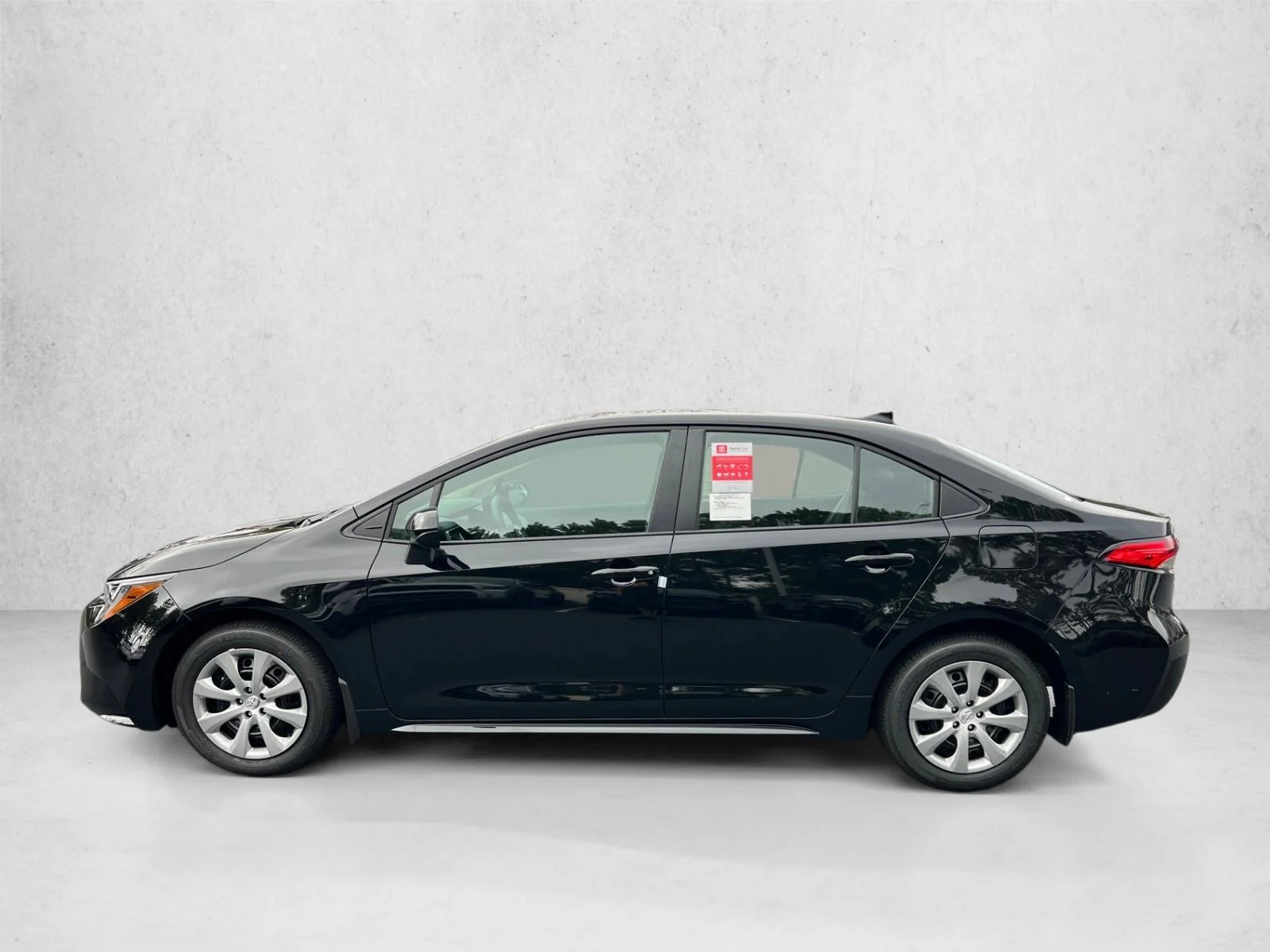 New 2026 Midnight Black Metallic Toyota LE image 6
