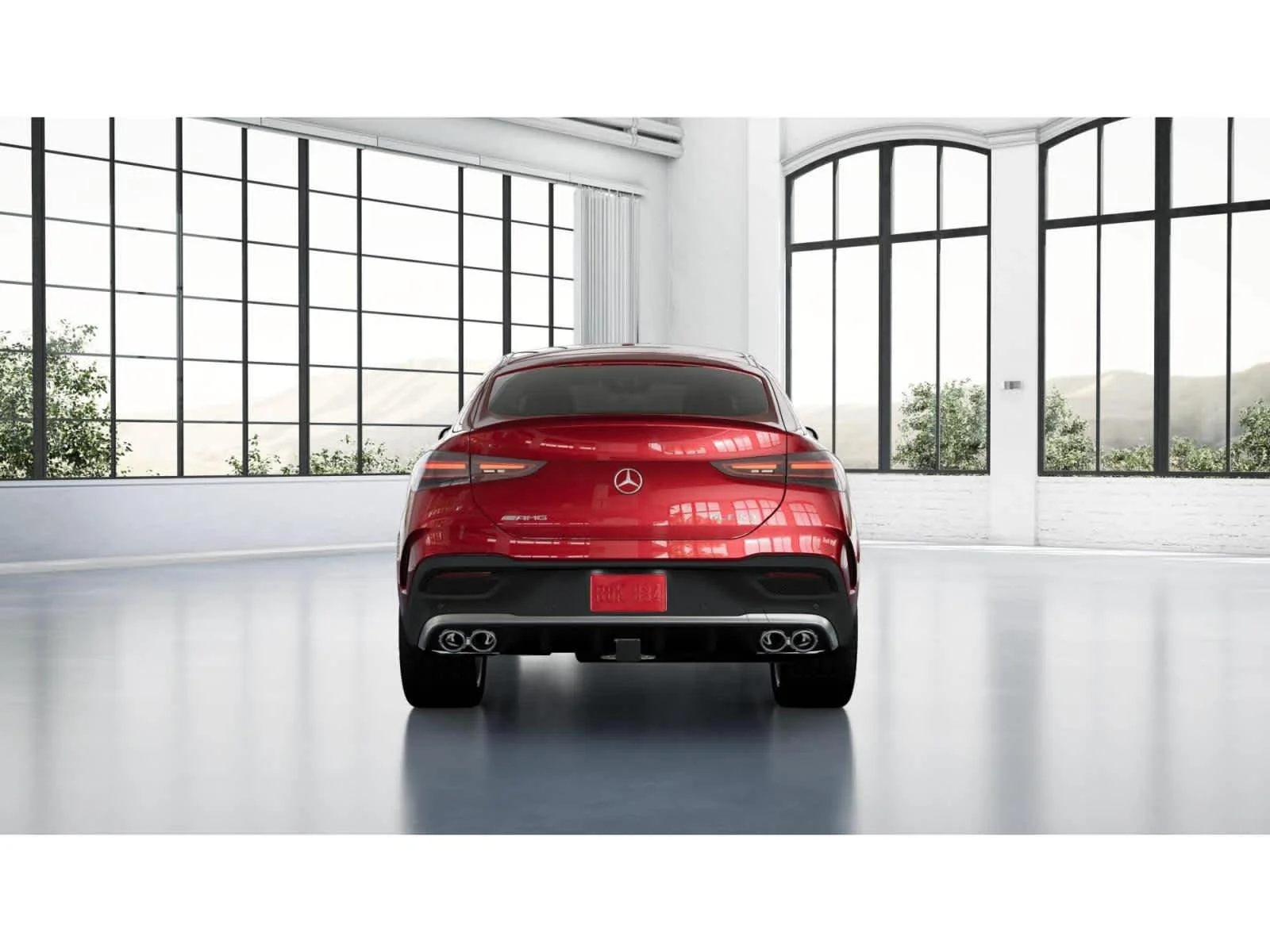Used 2024 MANUFAKTUR Cardinal Red Metallic Mercedes-Benz AMG® GLE 53 image 24