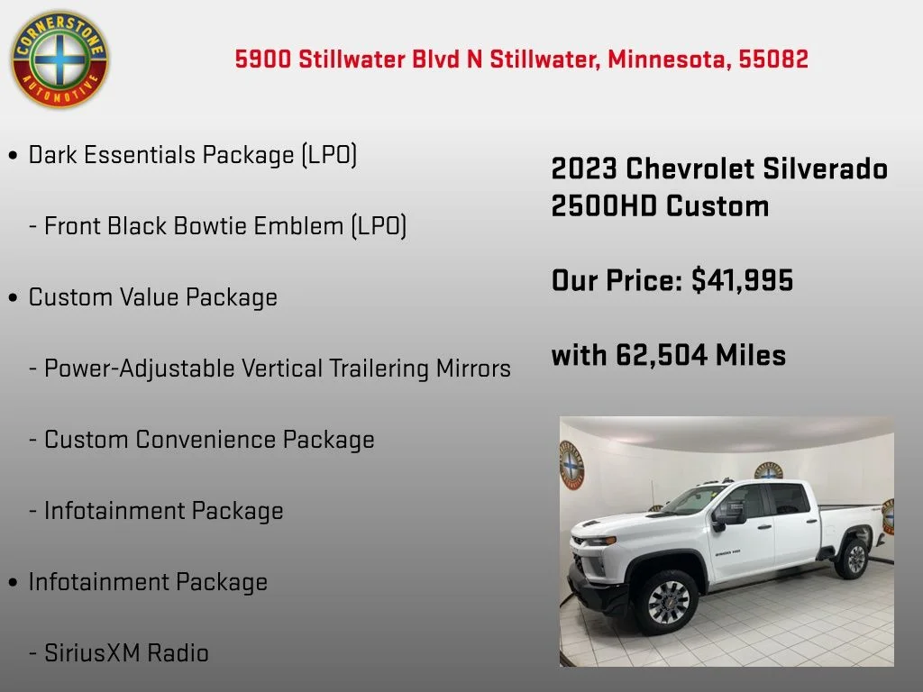 Used 2023 White Chevrolet Custom image 25