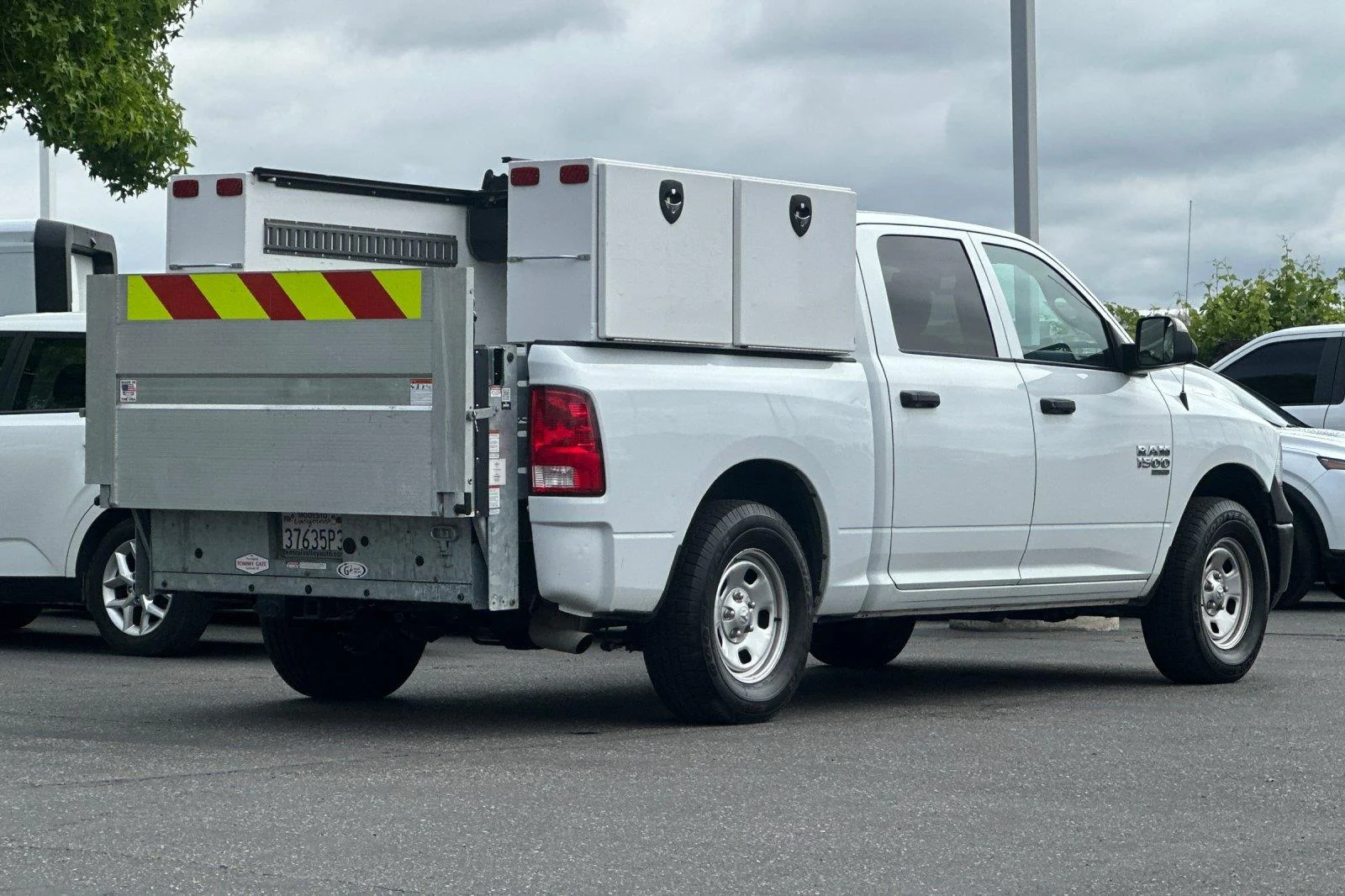 Used 2022 Bright White Clearcoat Ram Tradesman image 4