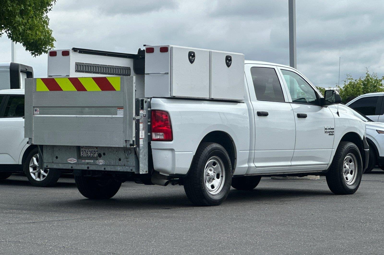 Used 2022 Bright White Clearcoat Ram Tradesman image 4