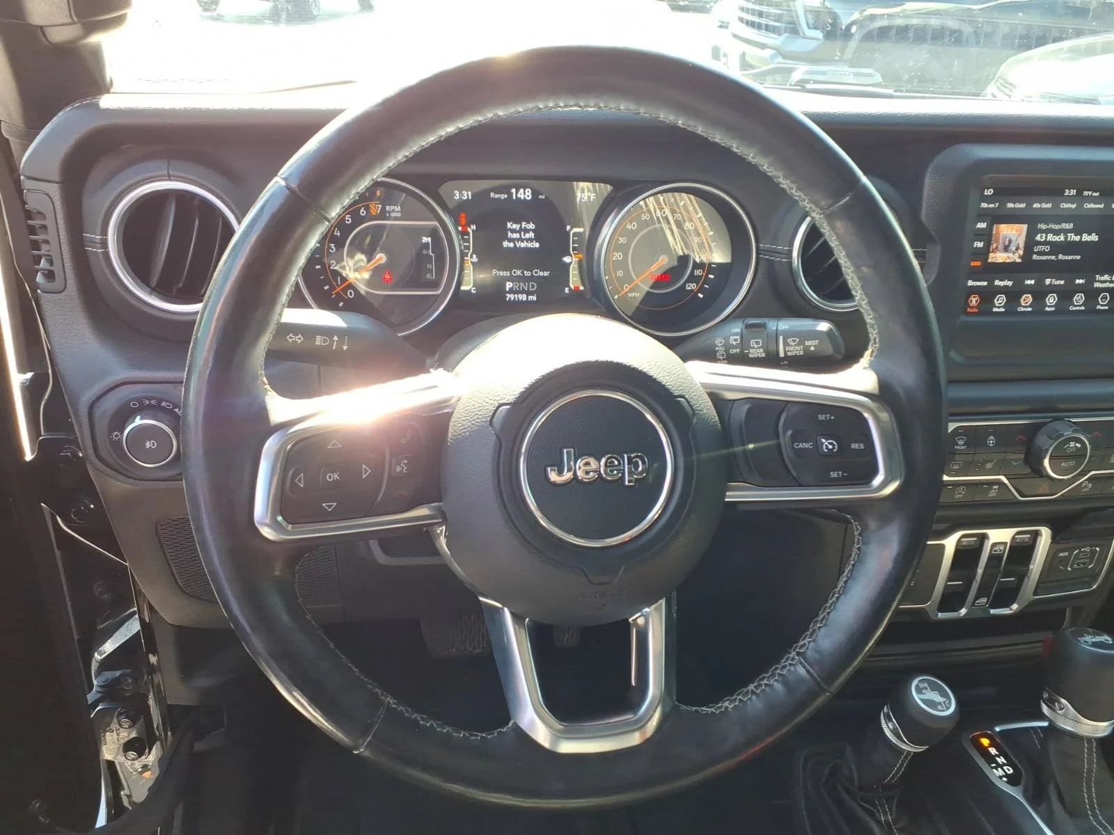 Used 2018 Black Clearcoat Jeep Sahara image 7